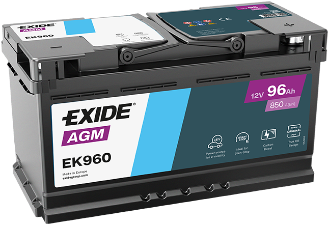 Baterie Auto EXIDE AGM 96 Ah