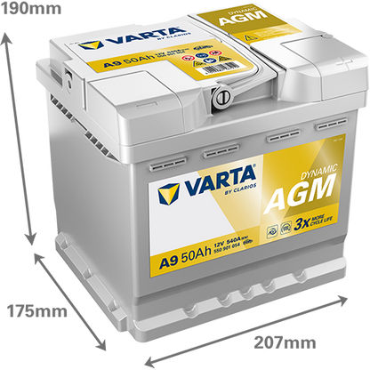 Baterie auto VARTA DYNAMIC AGM