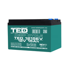 Acumulator staționar AGM VRLA 12V 15Ah TED